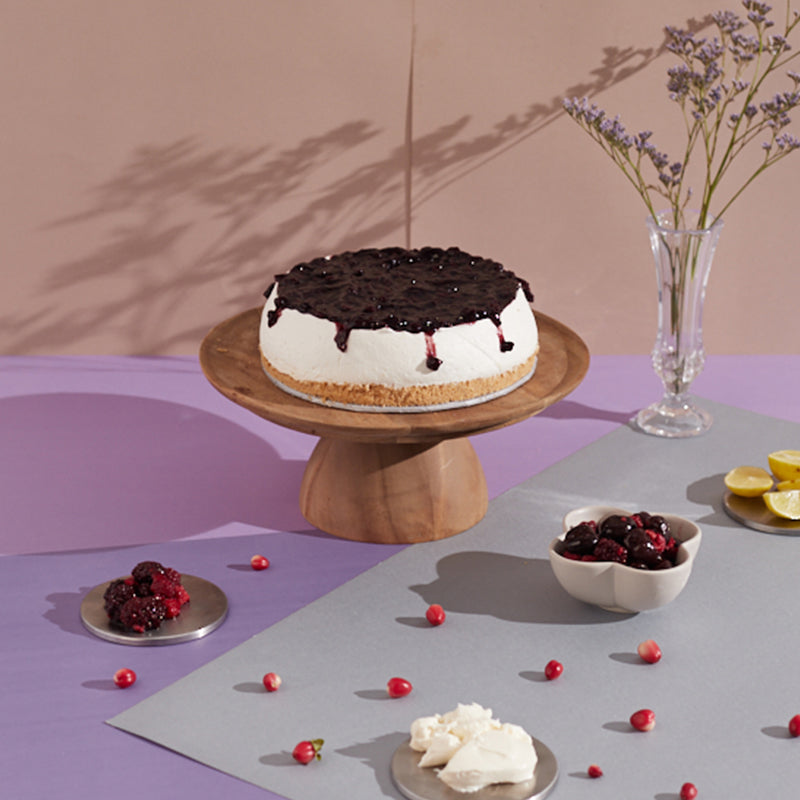 Cold Blueberry Cheesecake