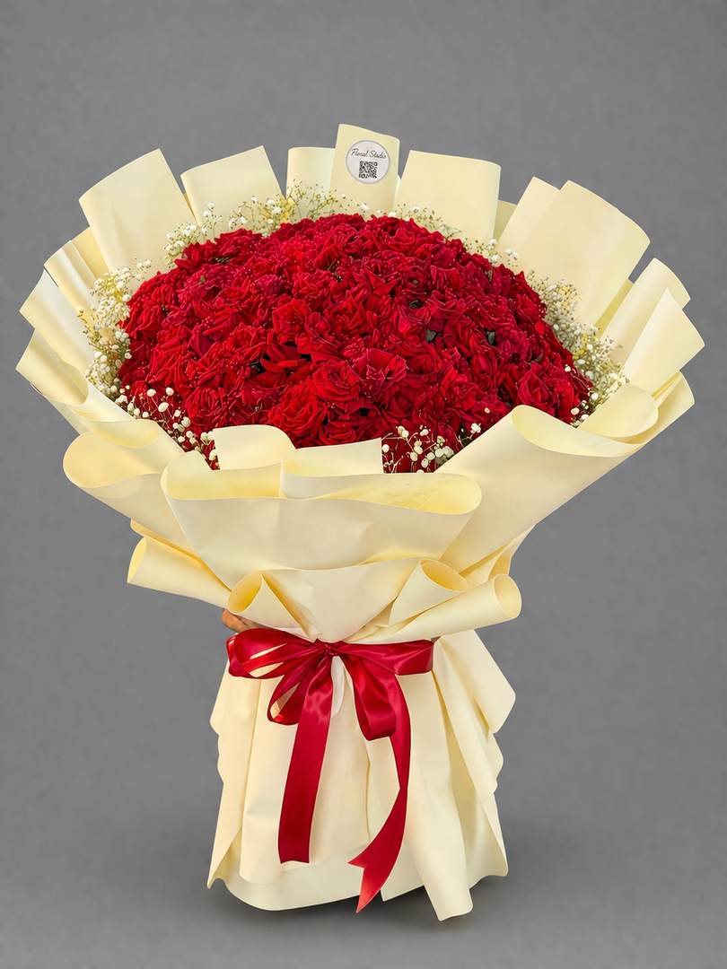 Red Rose Bouquet – Premium Collection 🌹