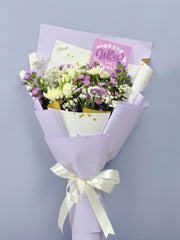 Mum’s Magic Wrap - Best floral gift basket for mom