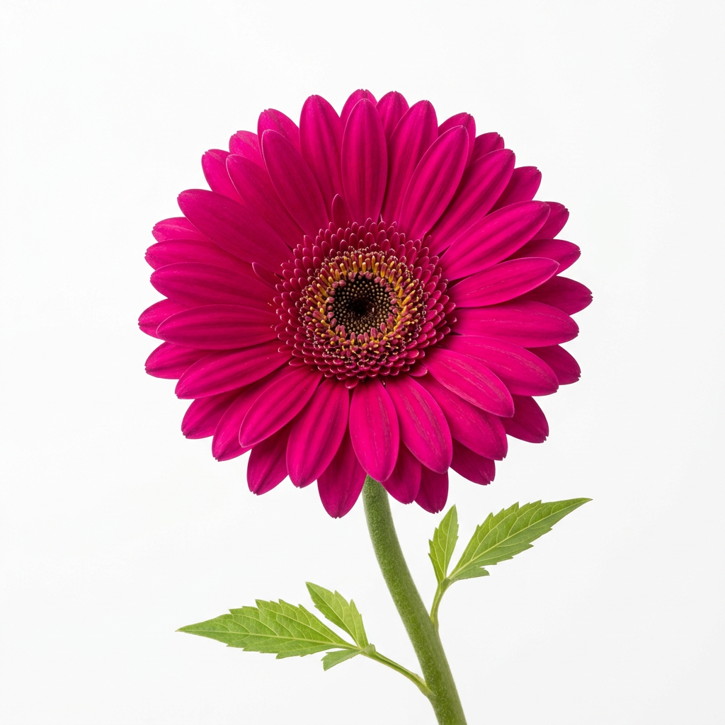 Magenta Gerbera (stem)