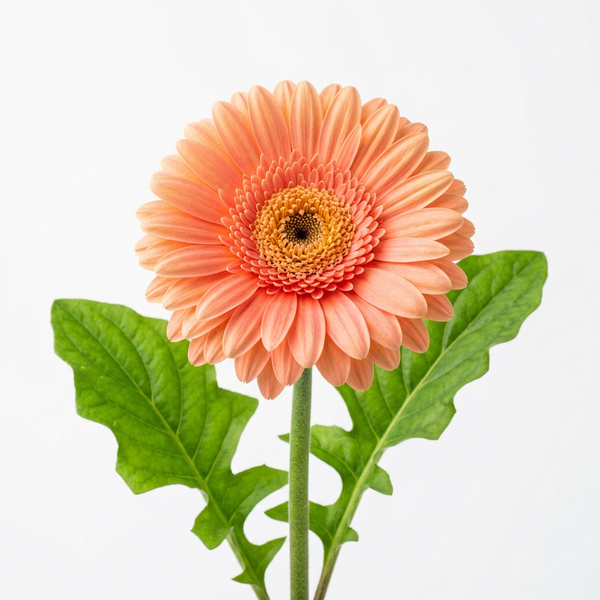 Peach Gerbera (stem)