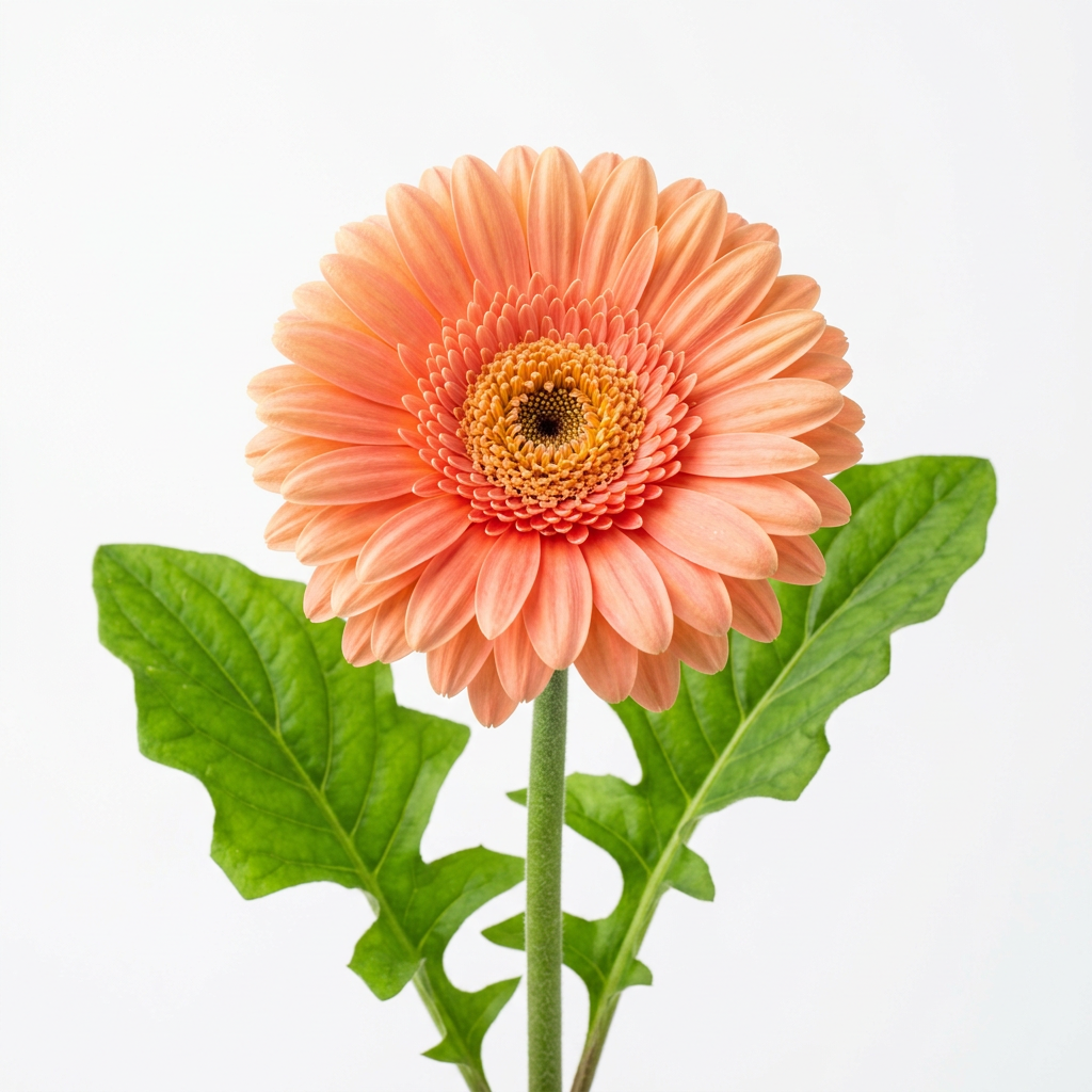 Peach Gerbera (stem)