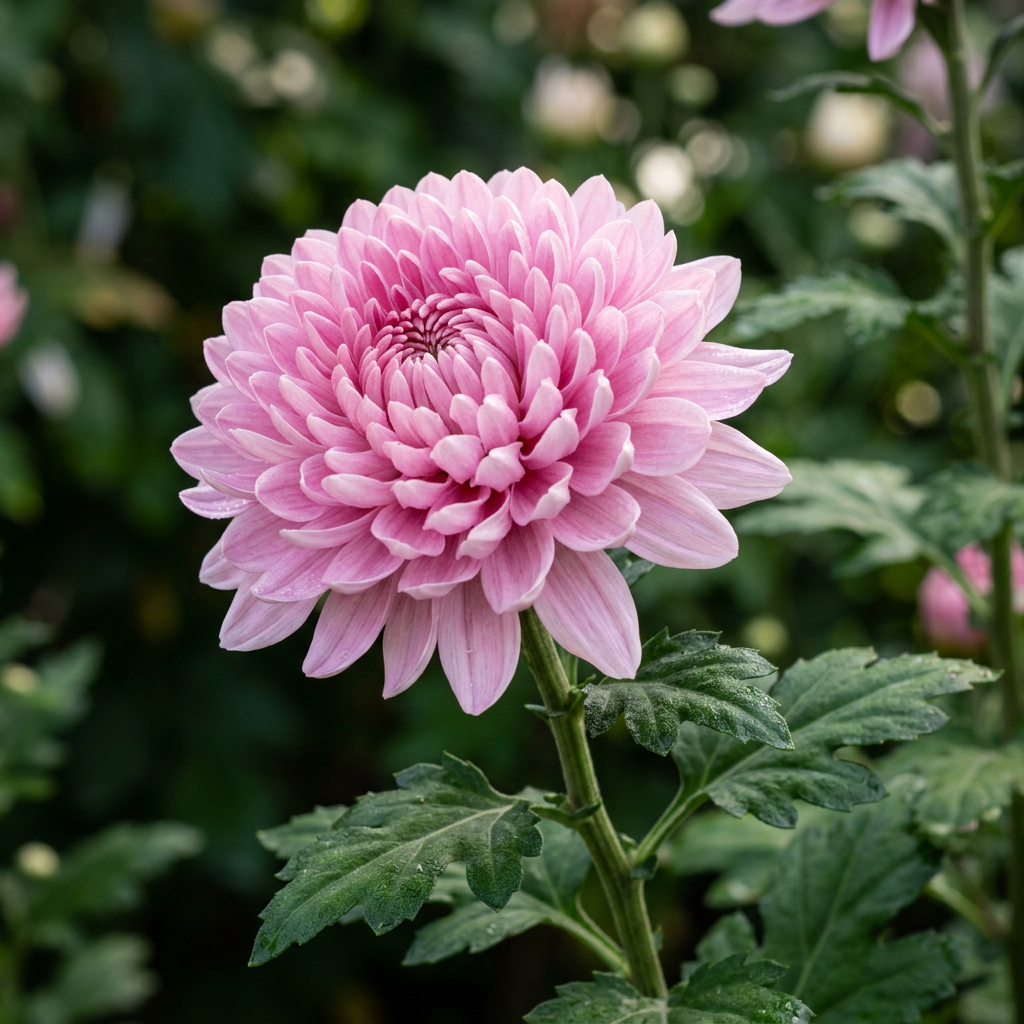 Pink Chrysanthemum (stem)