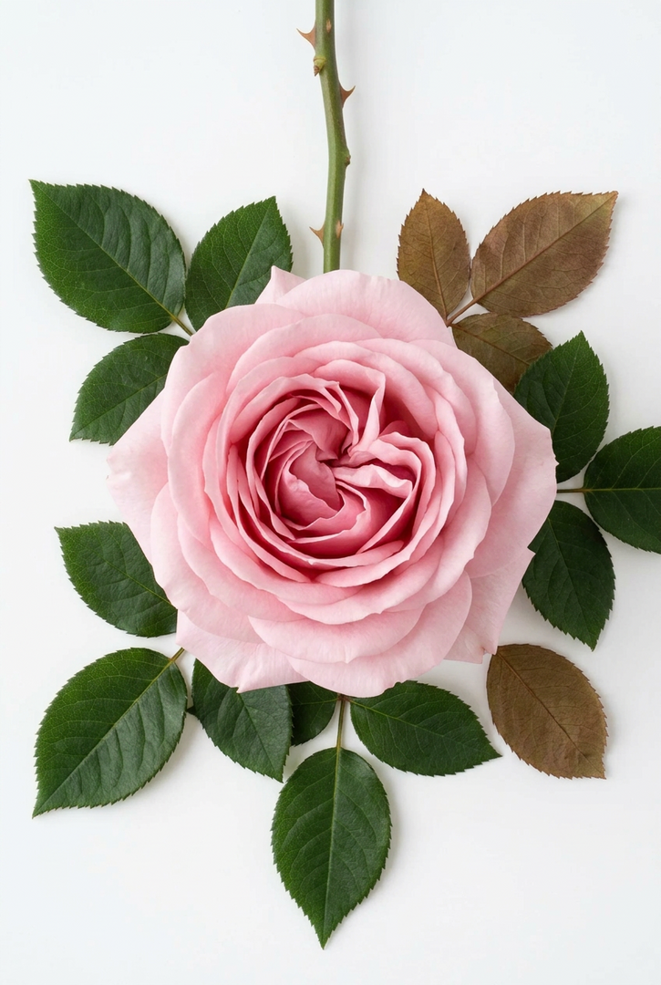 Pink Rose (stem)
